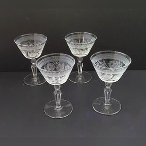 Libbey Rock Sharpe #3006-10 Champagne Sherbet (4)